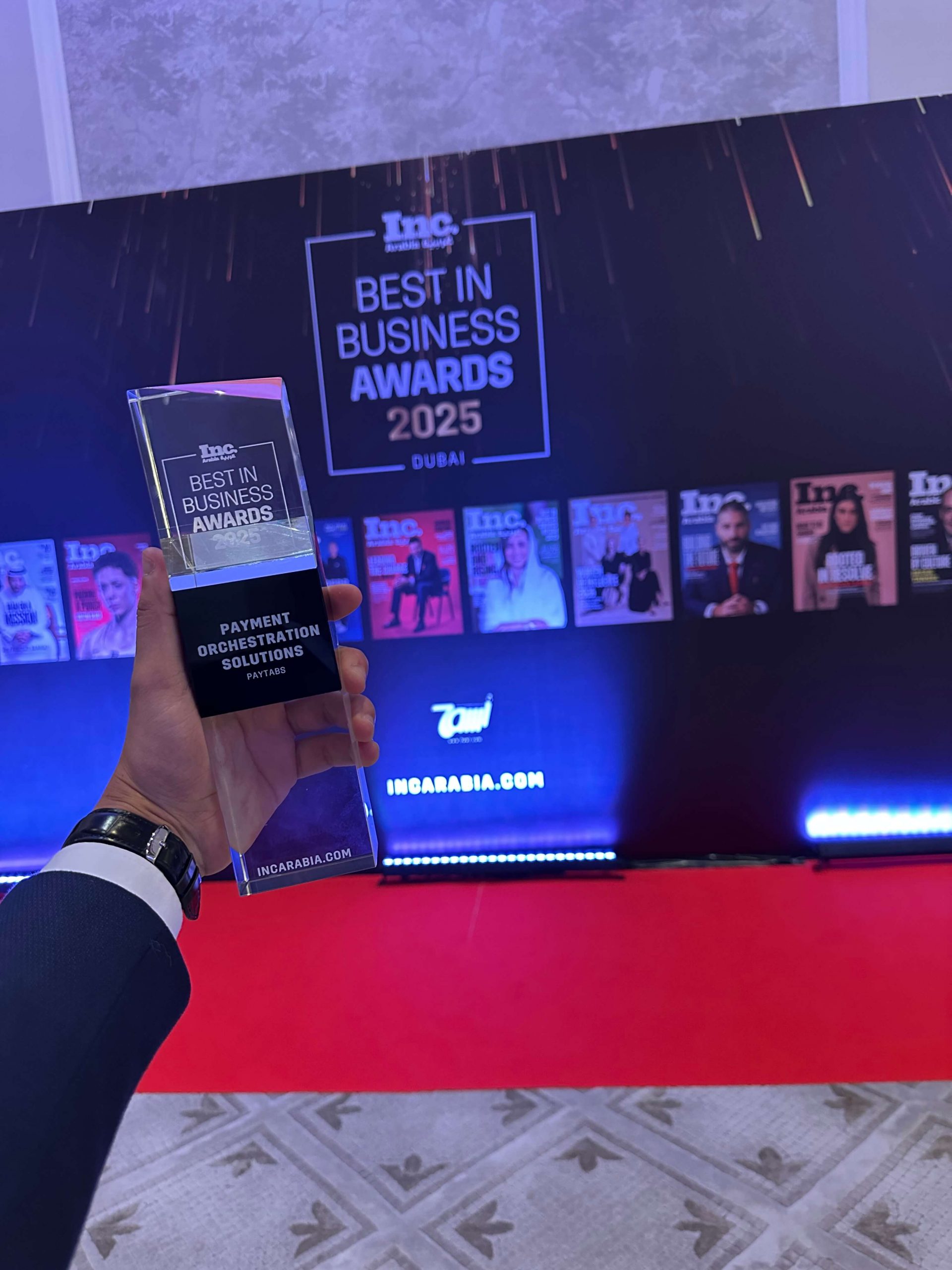 Awarded Best Orchestration Solutions UAE by Inc Arabia