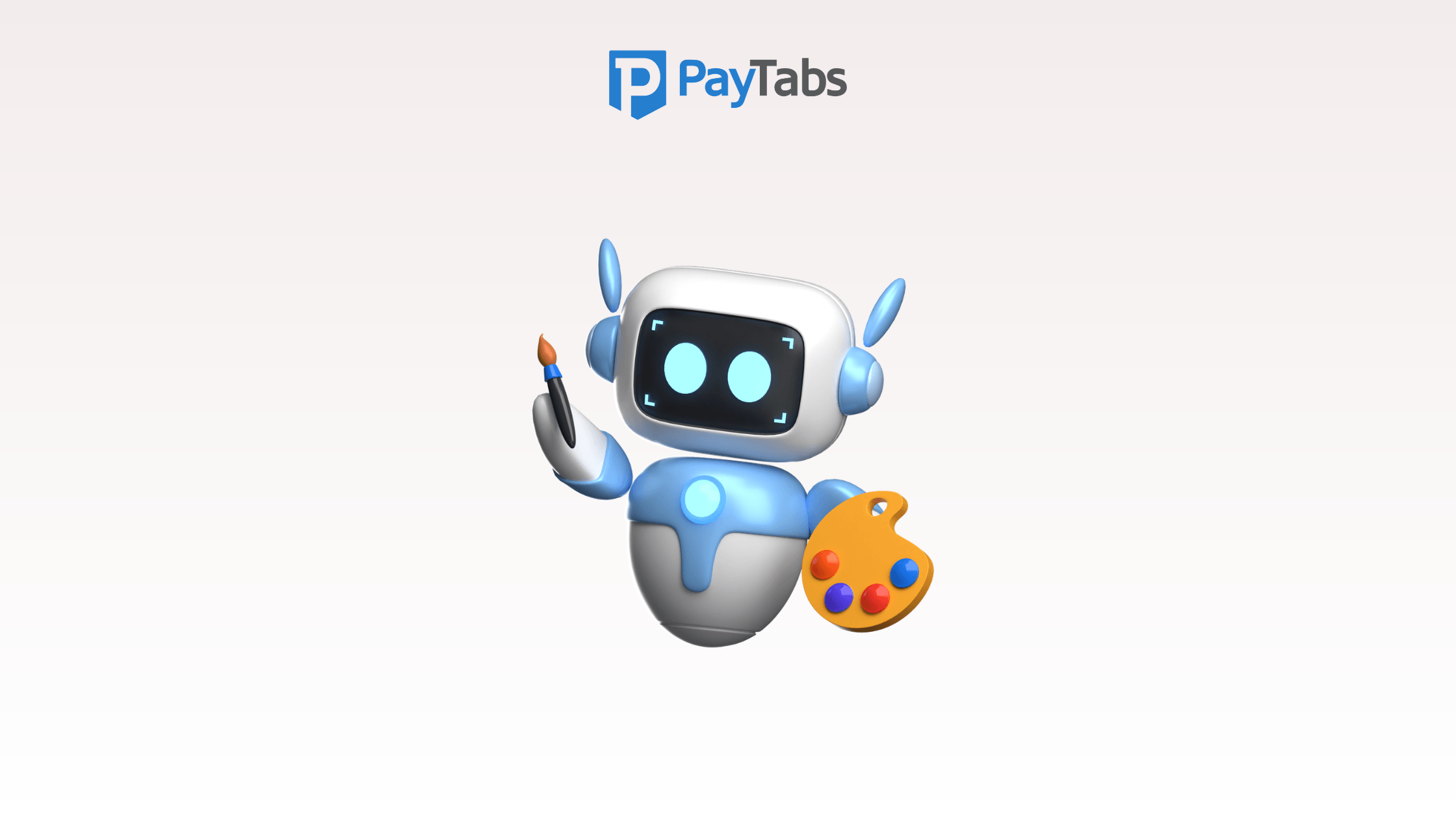 Futuristic robot interacting with a digital payment API interface, symbolizing seamless payment gateway integrations and developer tools