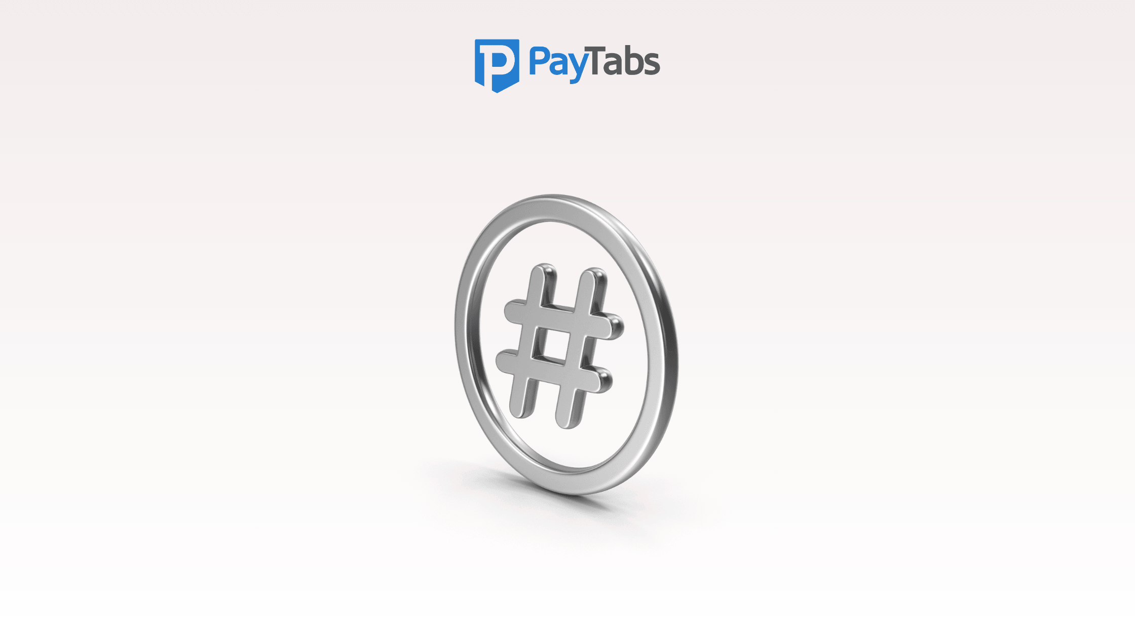 Hashtag icon for digital payment checkout experience
