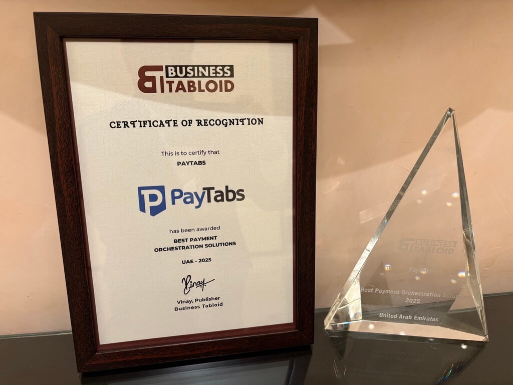 Awarded Best Payment Orchestration Solutions UAE by BT Magazine, PayTabs